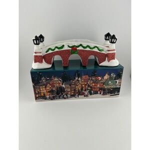 Ace Hardware - Dickens Keepsake Porcelain Brick Bridge Christmas Village Decor
